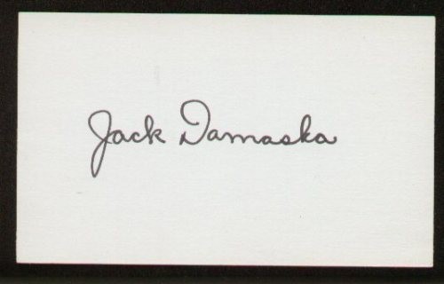 Scheda indice 3x5 - , autografata