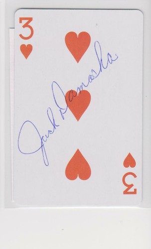 Cartolina autografata jack - cartolina,